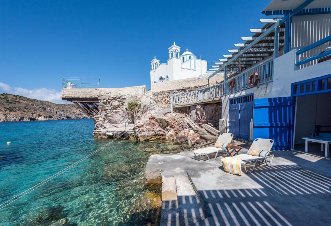 Aquanis Anchored, Sea Front House, Firopotamos Экстерьер фото